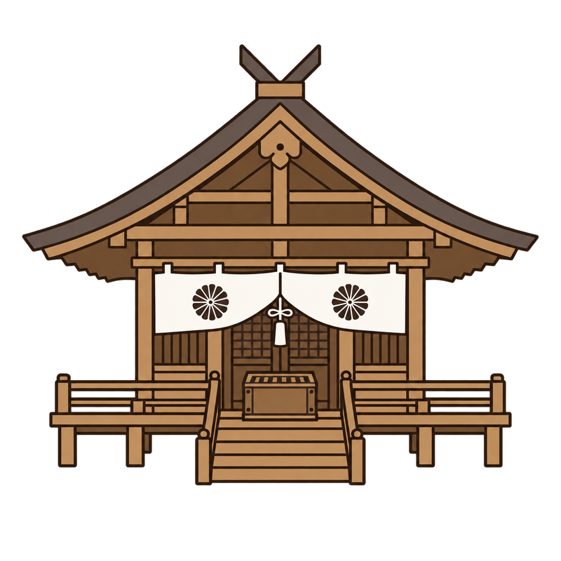 Hall of worship (haiden)