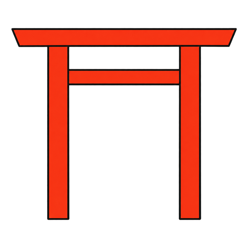 Shinmei-style torii